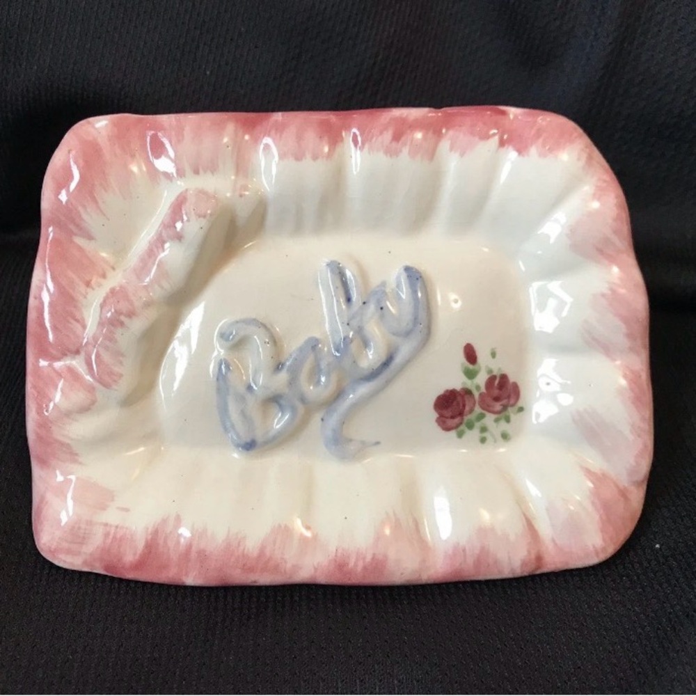 Vintage Planter 
Baby 
Nursery Decor  
circa 1950s